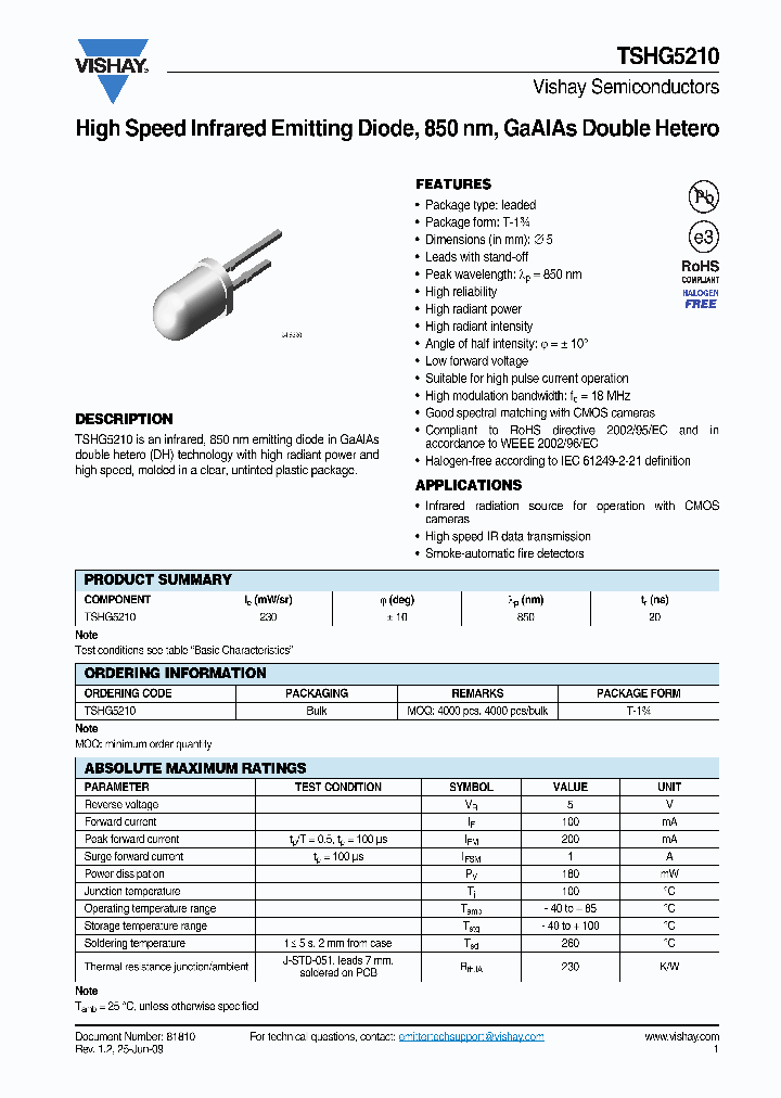 TSHG5210_7006580.PDF Datasheet