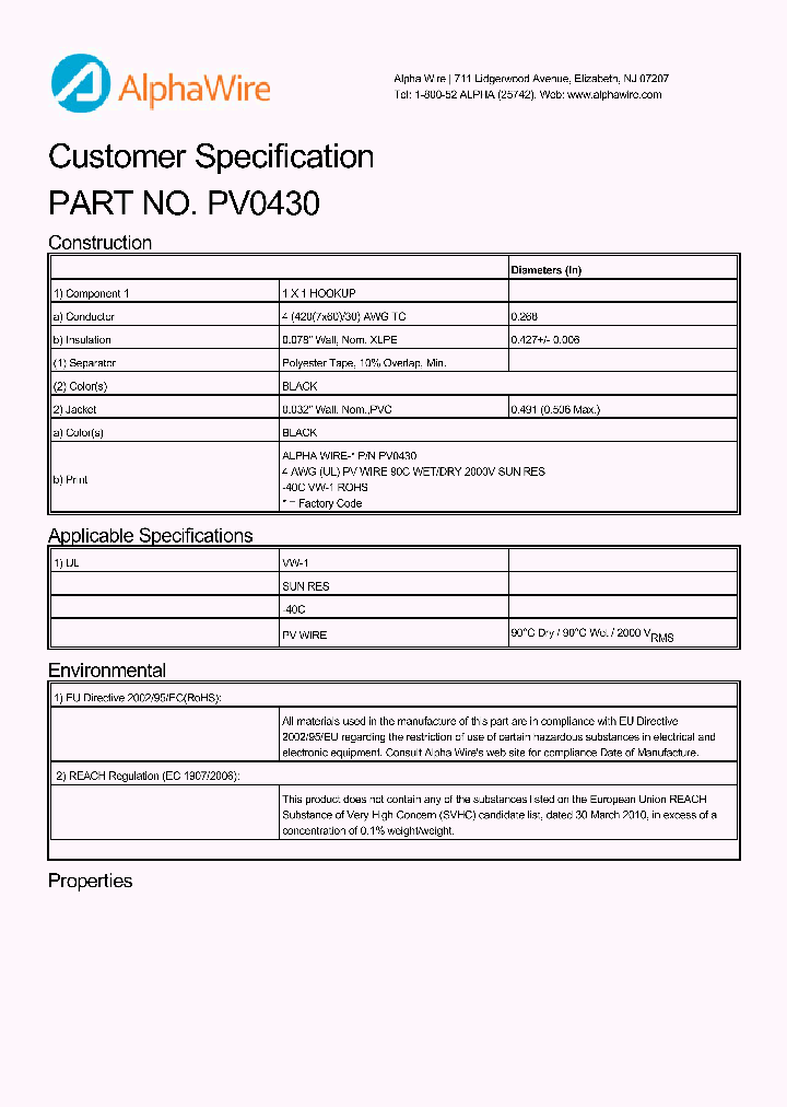 PV0430_7007673.PDF Datasheet