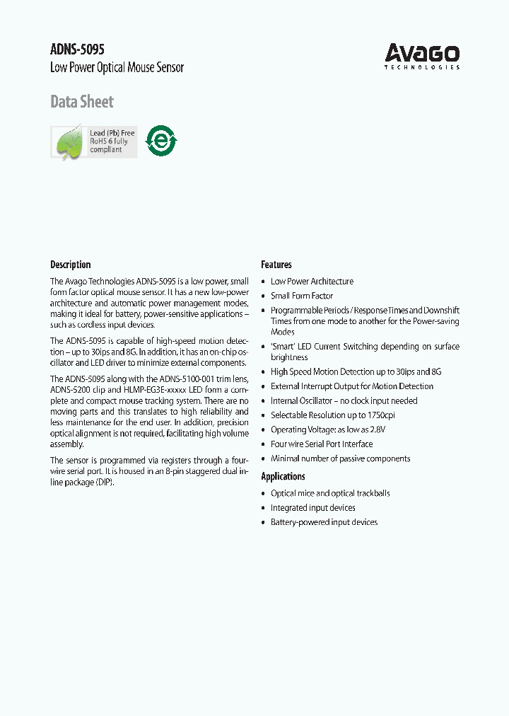 ADNS-5095_7007780.PDF Datasheet