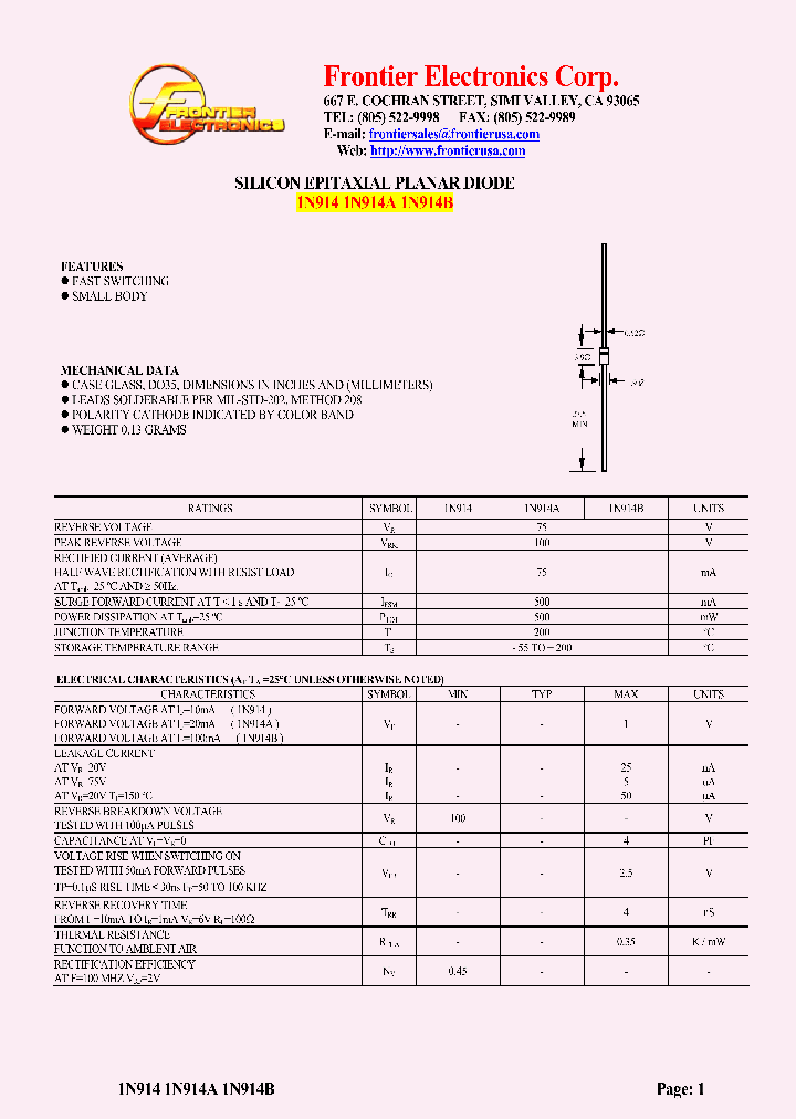 1N914A_7012109.PDF Datasheet