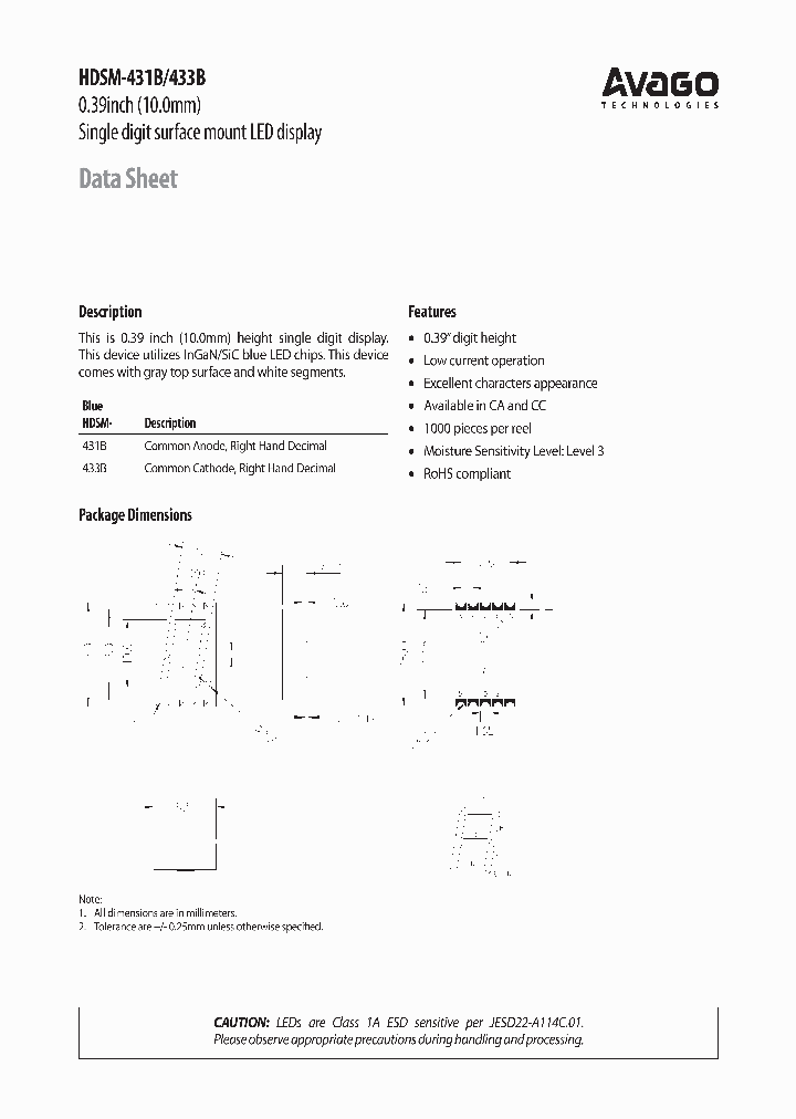 HDSM-431B_7054053.PDF Datasheet