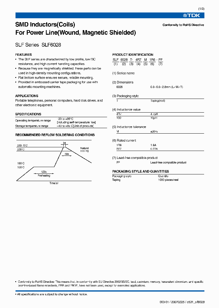 SLF6028T-151MR34-PF_7052134.PDF Datasheet