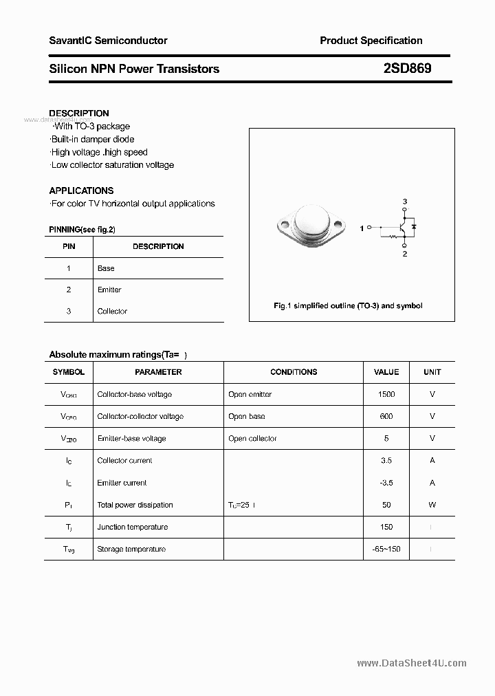 2SD869_7077915.PDF Datasheet