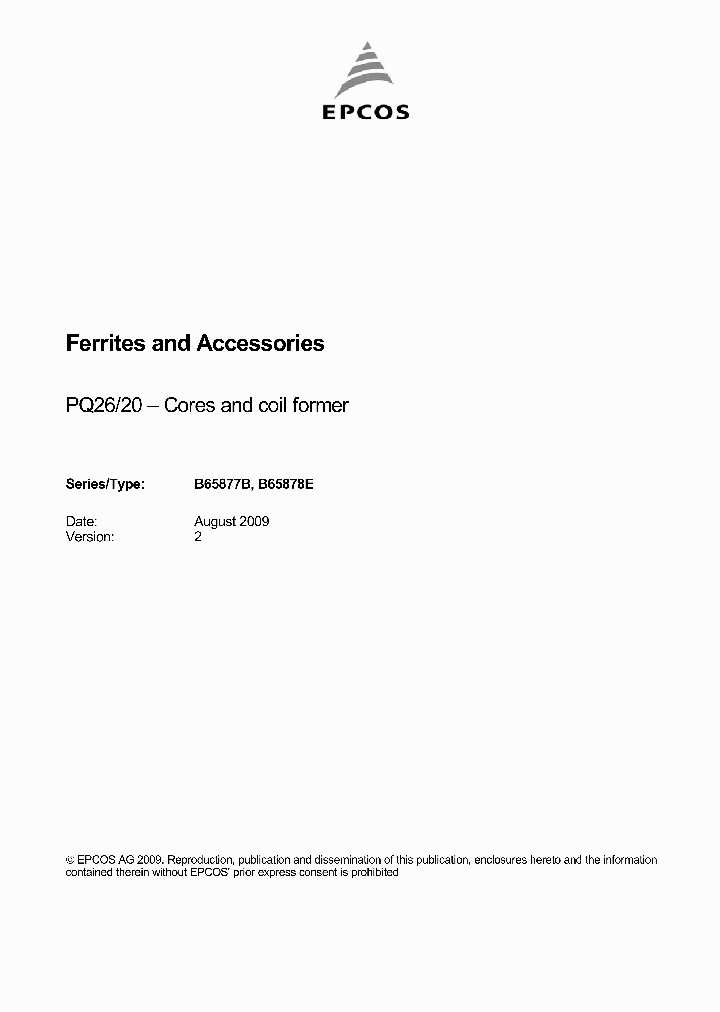 B65878E0012D001_7087004.PDF Datasheet