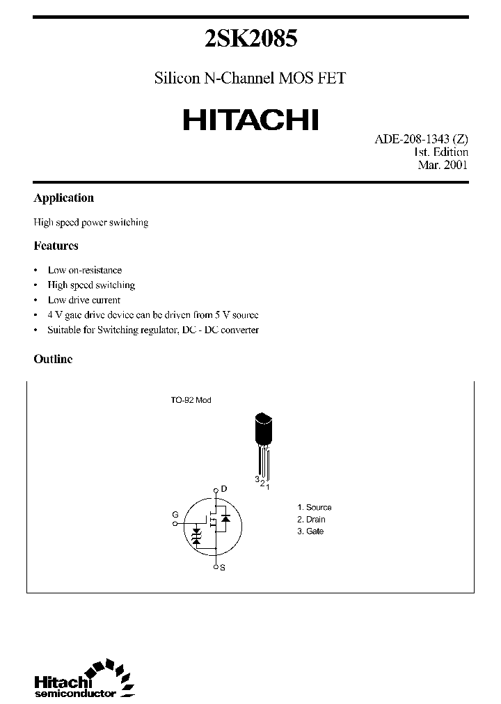 2SK2085_7120568.PDF Datasheet