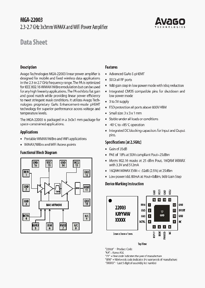 MGA-22003-TR1_7121524.PDF Datasheet