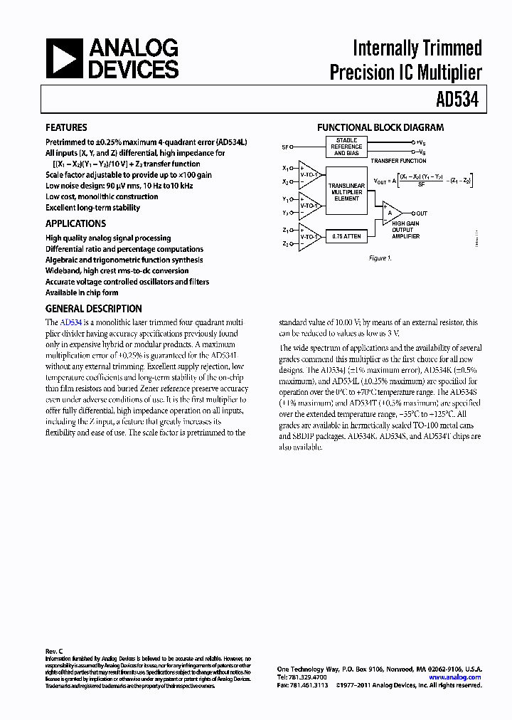 AD534TE883B_7142391.PDF Datasheet