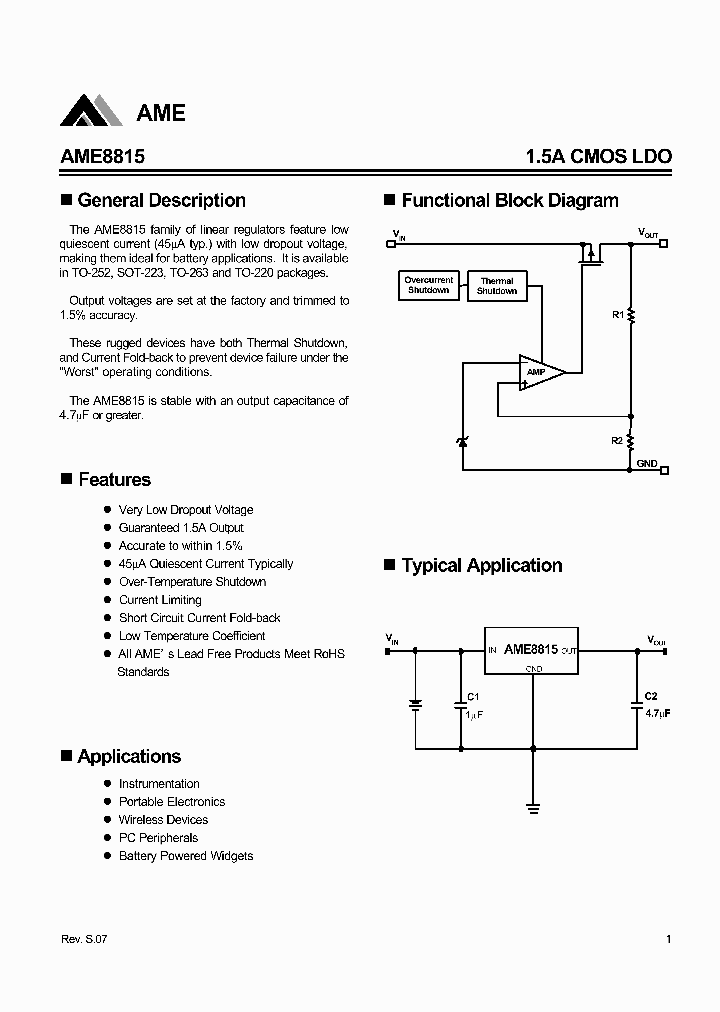 AME8815AECT250Z_7146236.PDF Datasheet