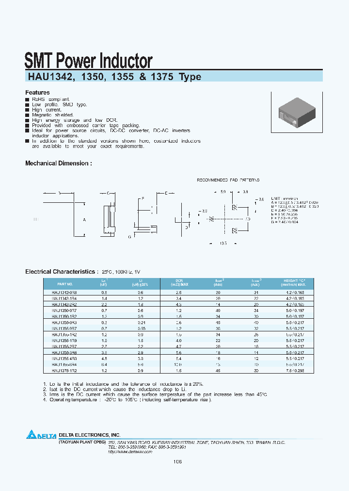HAU1342-0R8_7148403.PDF Datasheet