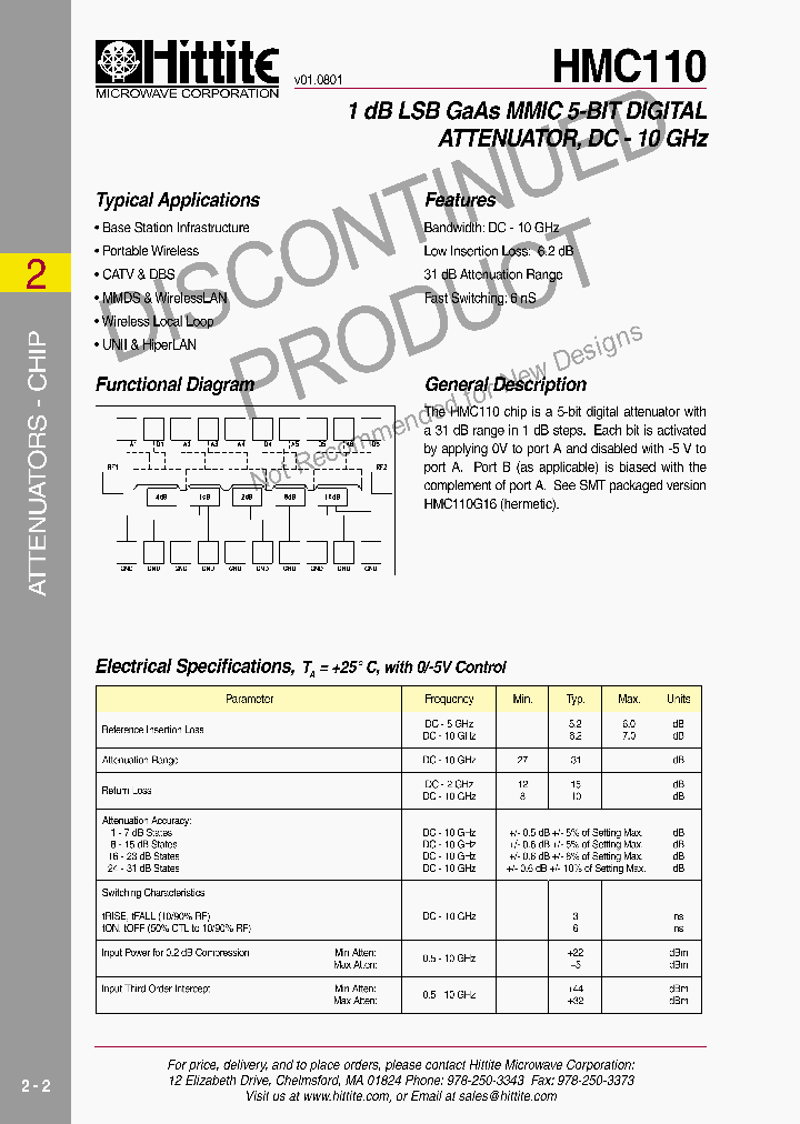 HMC110_7193212.PDF Datasheet