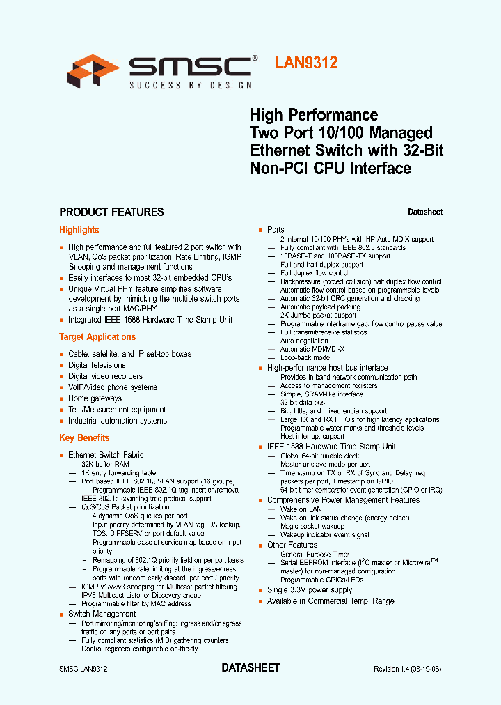 LAN9312-NU_7194160.PDF Datasheet