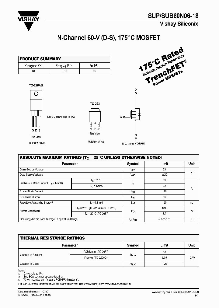 SUB60N06-18-E3_7201057.PDF Datasheet