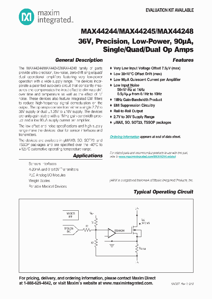 MAX44244_7203427.PDF Datasheet