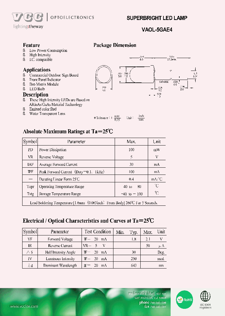 VAOL-5GAE4_7209882.PDF Datasheet