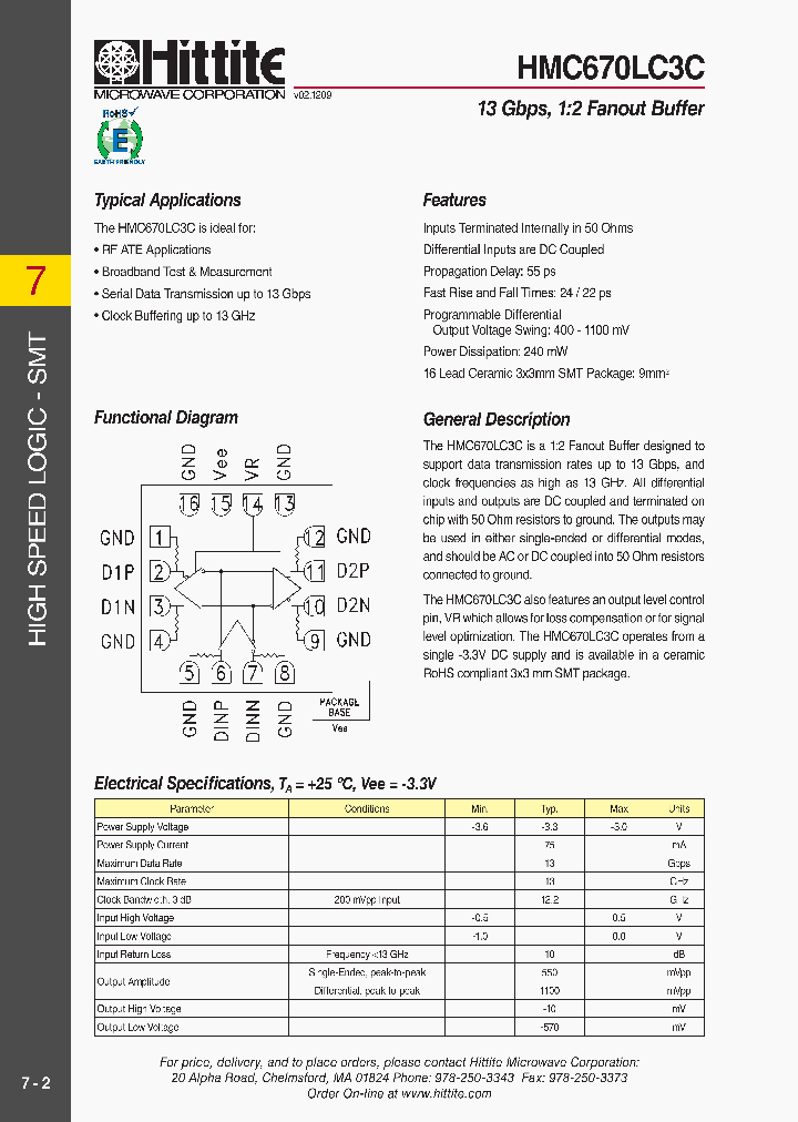 HMC670LC3C_7221163.PDF Datasheet