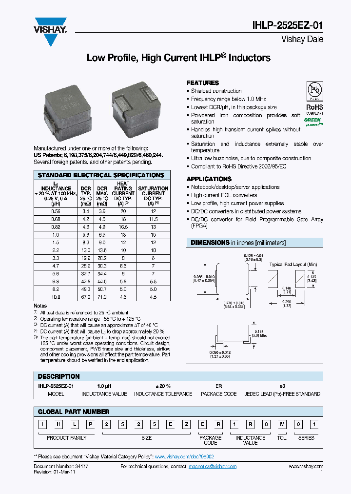 IHLP2525EZER1R5M01_7226395.PDF Datasheet