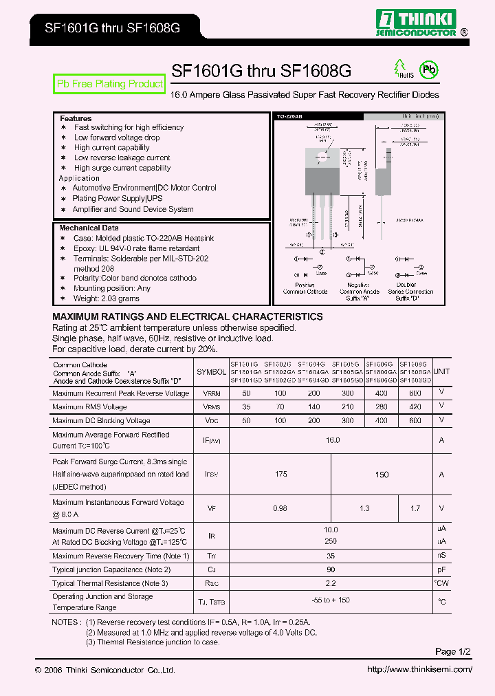 SF1608GA_7228819.PDF Datasheet