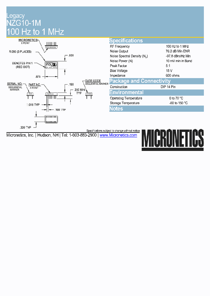 NZG10-1M_7232628.PDF Datasheet