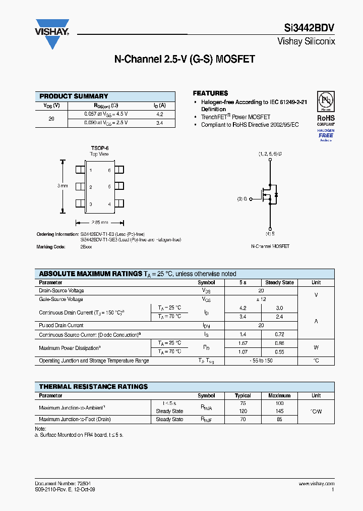 SI3442BDV-T1-GE3_7232663.PDF Datasheet