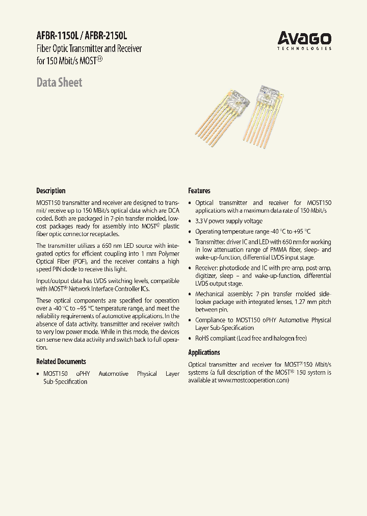 AFBR-2150L_7236084.PDF Datasheet