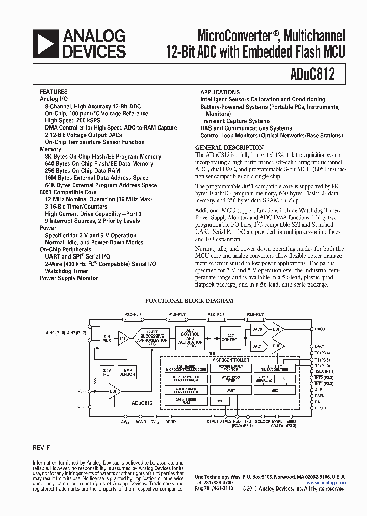 ADUC812BSZ_7240110.PDF Datasheet