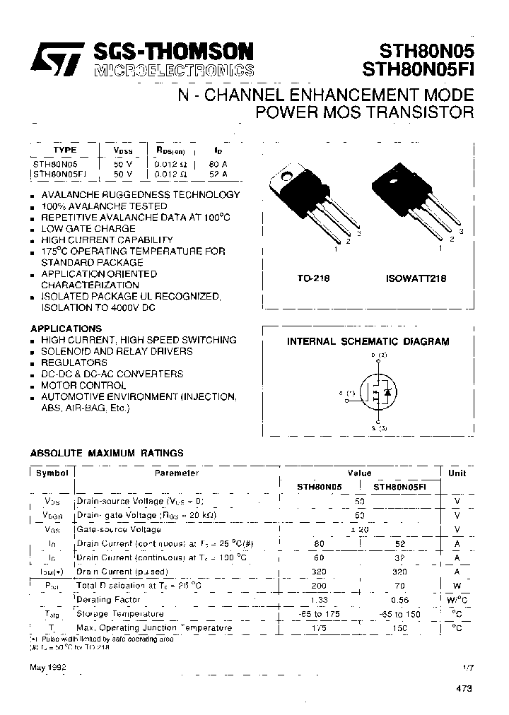 STH80N05_7245873.PDF Datasheet