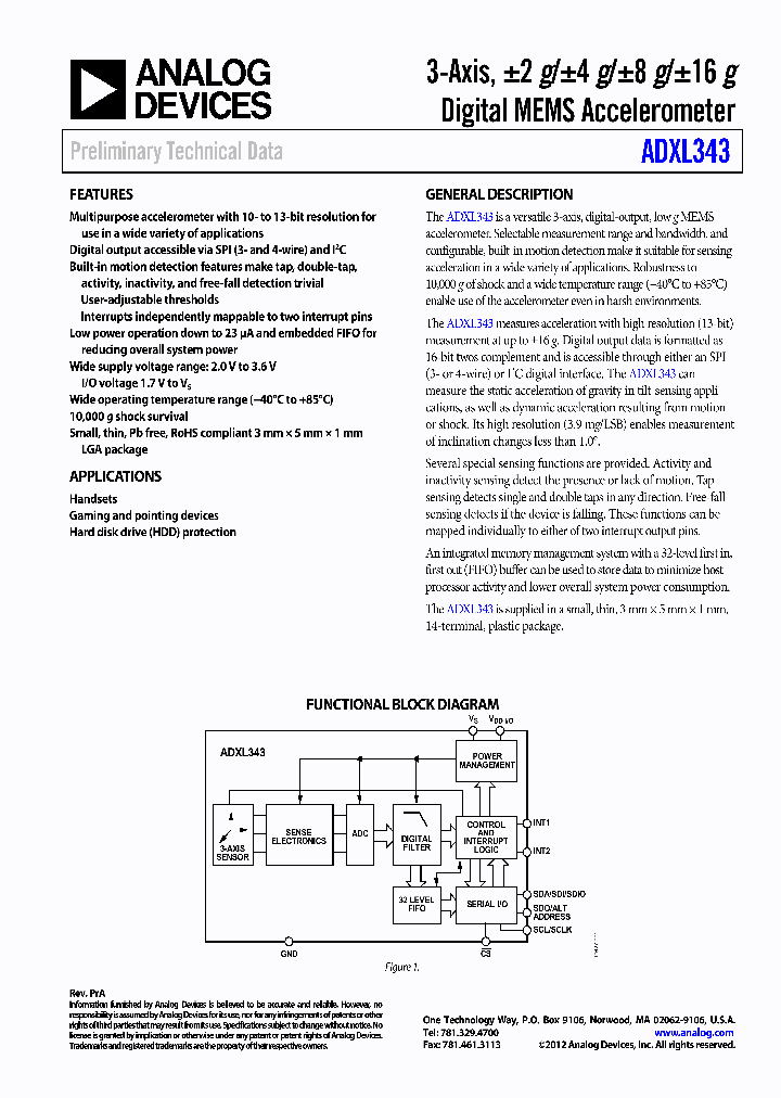 ADXL343_7251724.PDF Datasheet