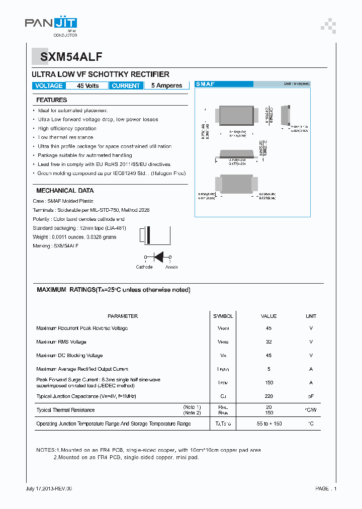 SXM54ALF_7254298.PDF Datasheet