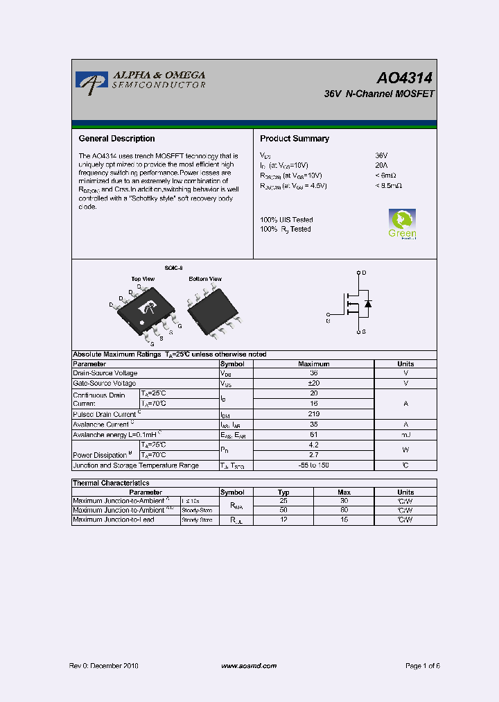 AO4314_7256568.PDF Datasheet