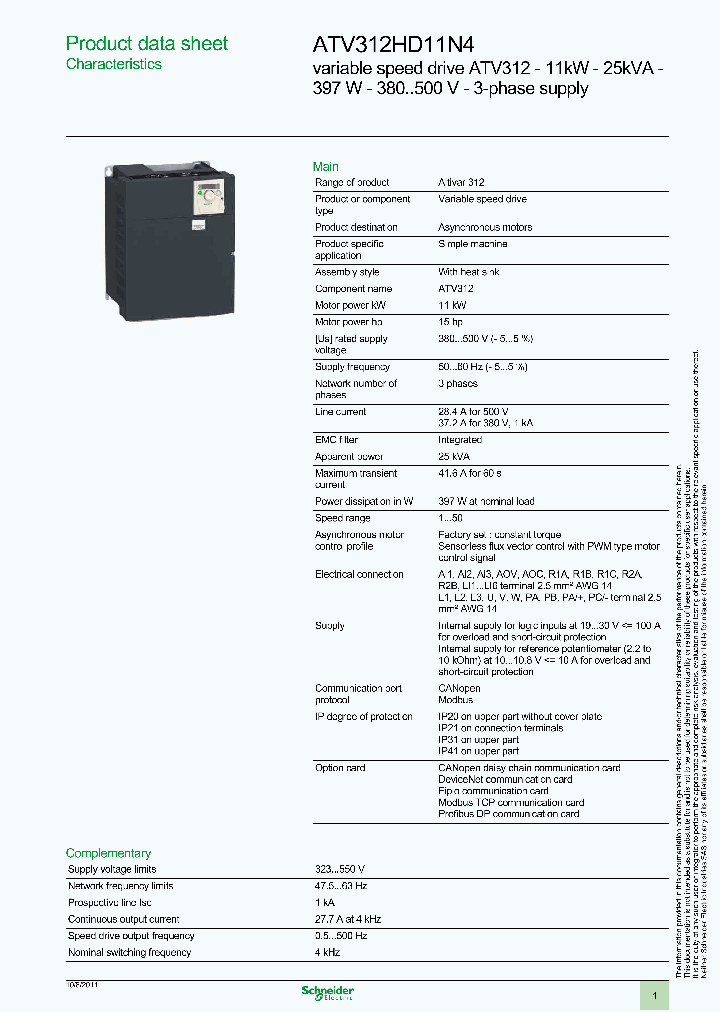 ATV312HD11N4_7258334.PDF Datasheet