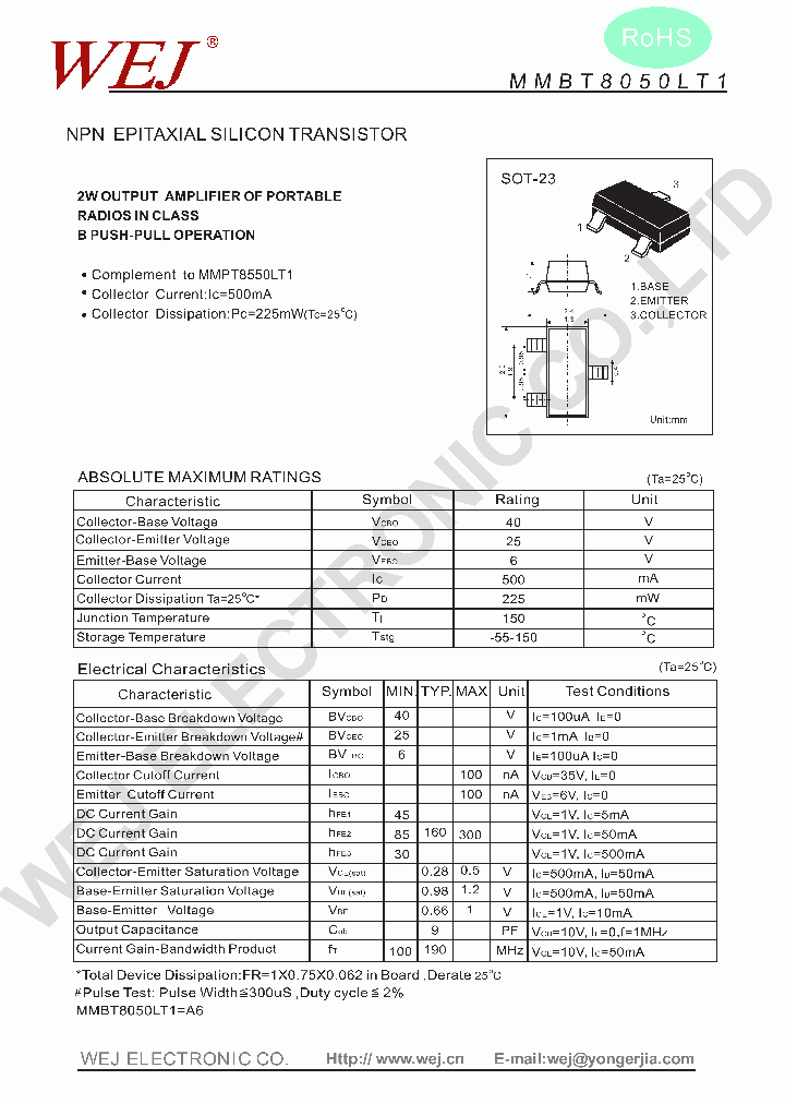 MMBT8050LT1_7258788.PDF Datasheet