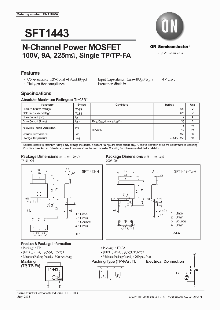 SFT1443_7294404.PDF Datasheet