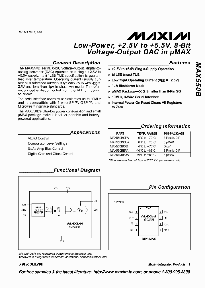 MAX550BC_7296871.PDF Datasheet