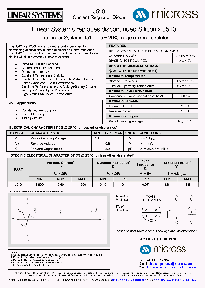 J510TO-92_7302236.PDF Datasheet