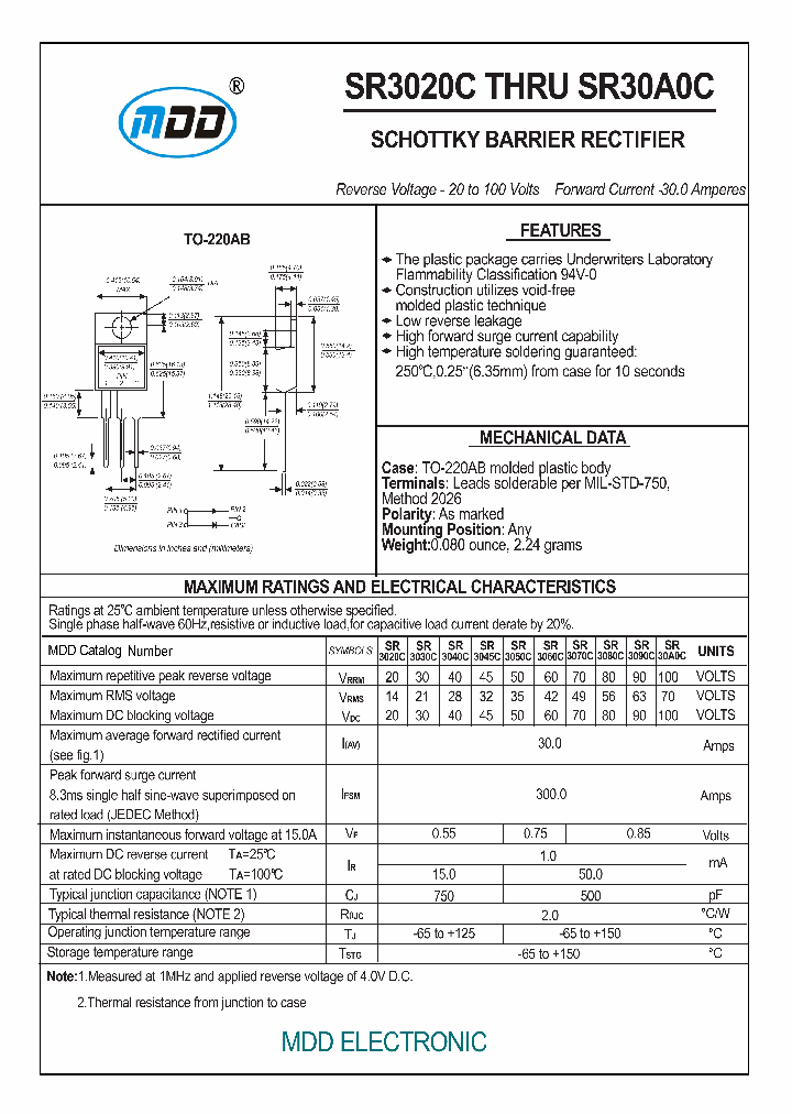 SR30A0CT_7304668.PDF Datasheet