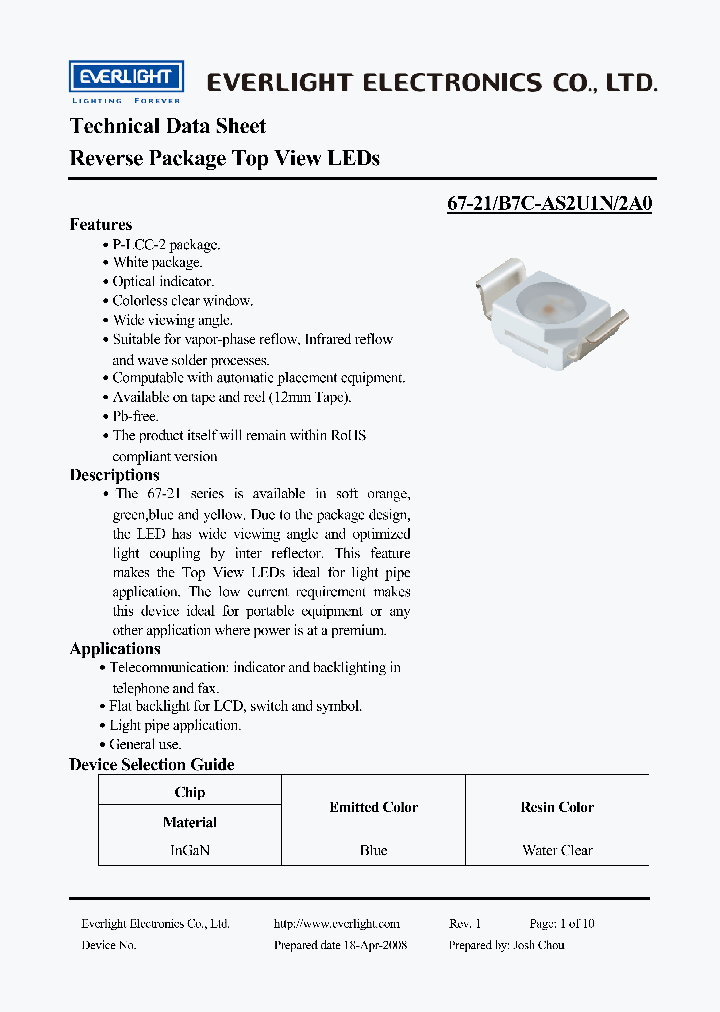 67-21B7C-AS2U1N2A0_7312758.PDF Datasheet