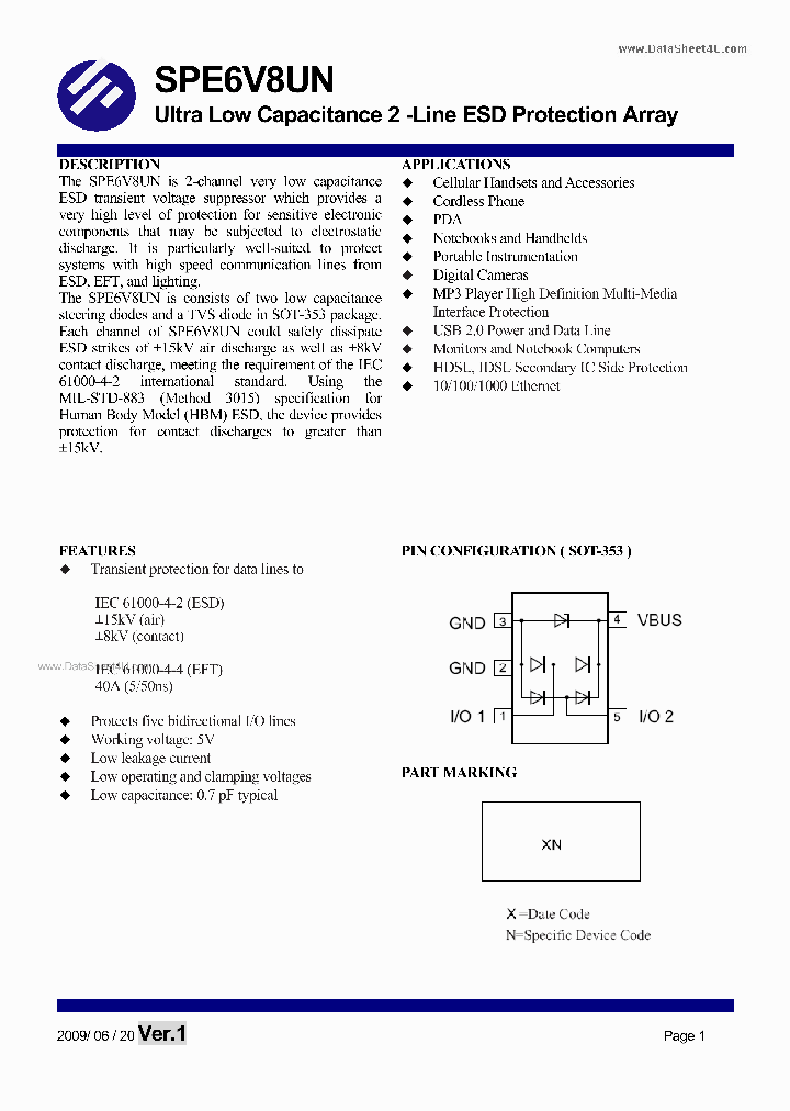 SPE6V8UN_7315995.PDF Datasheet