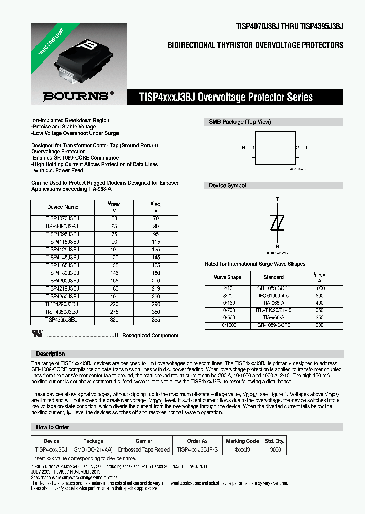 TISP4200J3BJ_7320502.PDF Datasheet