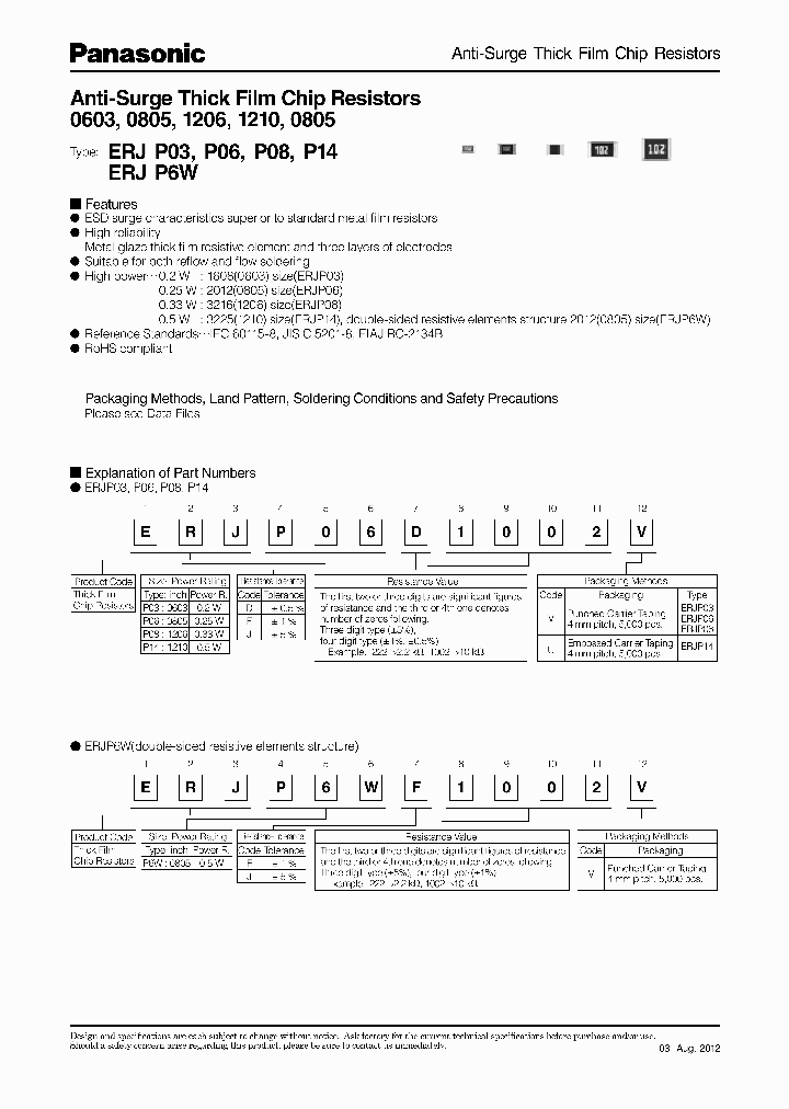 ERJP030603_7322115.PDF Datasheet