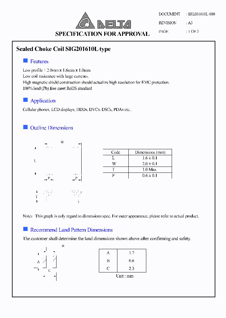 SIG201610L_7331996.PDF Datasheet