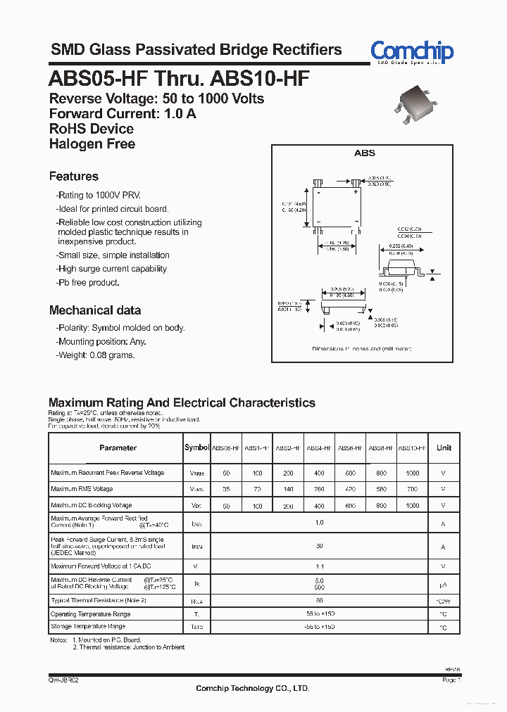 ABS05-HF_7336622.PDF Datasheet