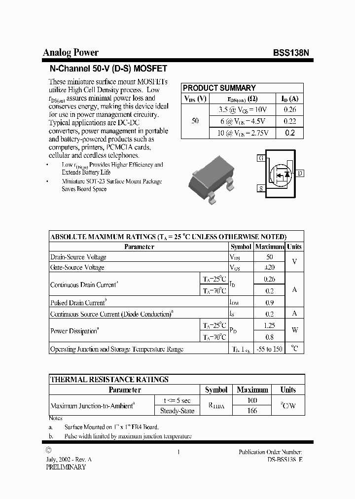 BSS138N_7337580.PDF Datasheet