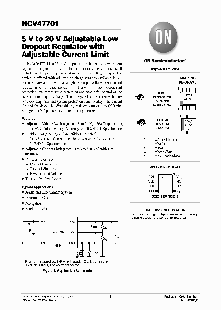 NCV47701PDAJR2G_7364994.PDF Datasheet