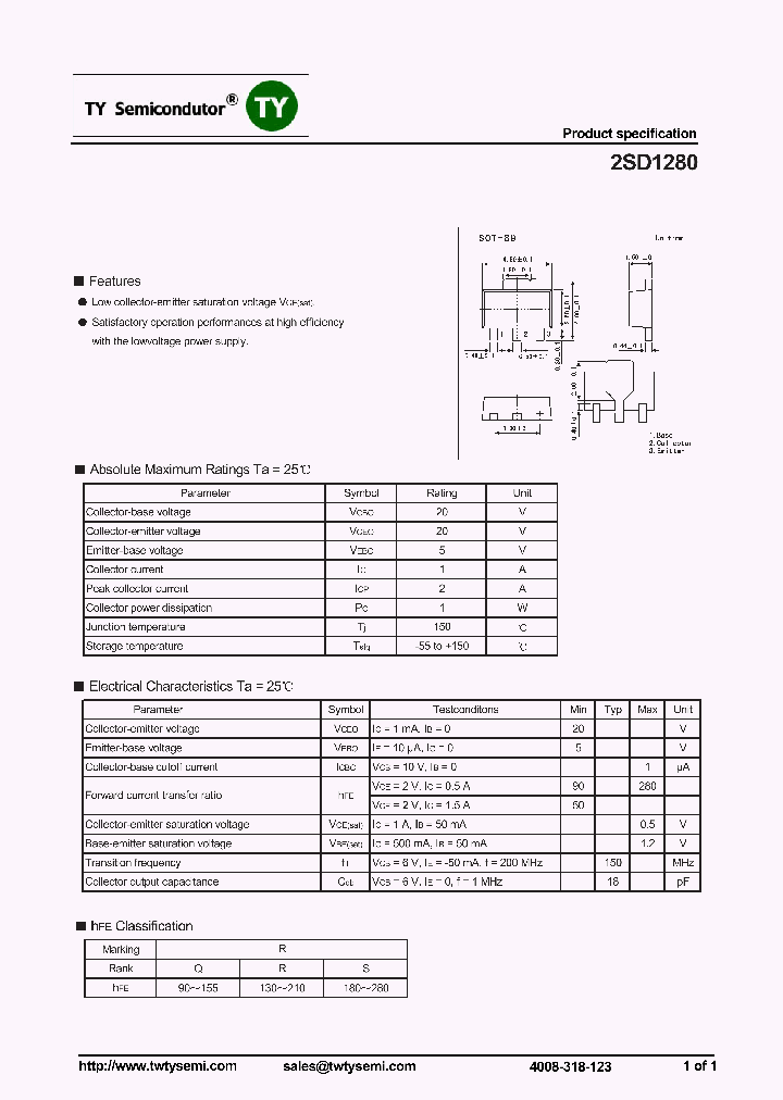 2SD1280_7387866.PDF Datasheet