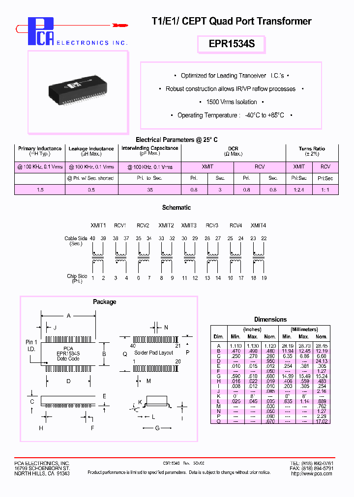 EPR1534S_7403223.PDF Datasheet