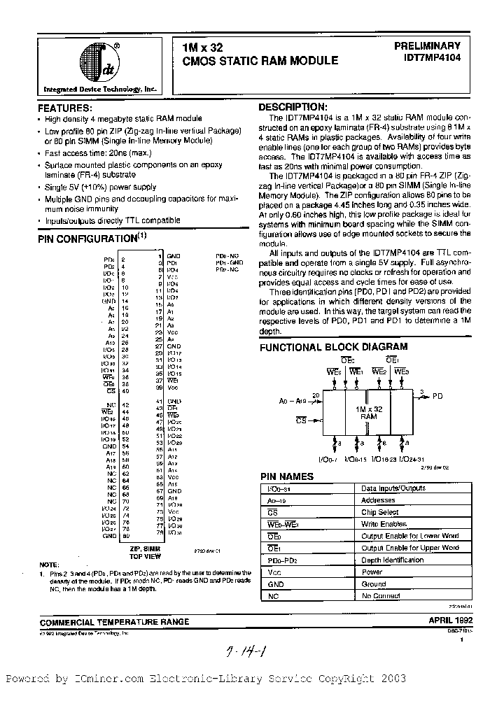 IDT7MP4104S35M_7407977.PDF Datasheet