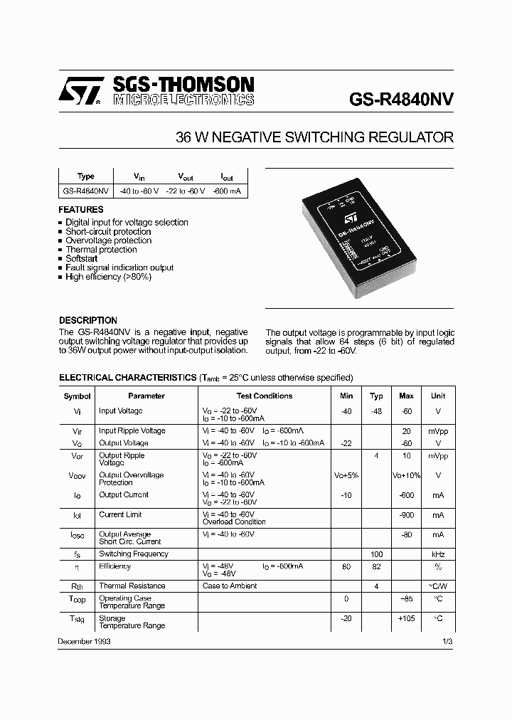 GS-R4840NV_7424476.PDF Datasheet