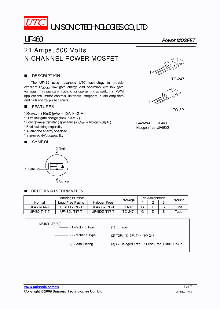 UF460L-T3P-T_7430729.PDF Datasheet