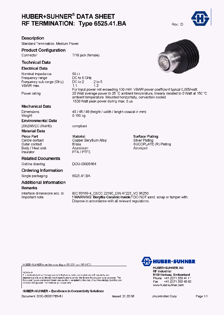 652541BA_7447989.PDF Datasheet