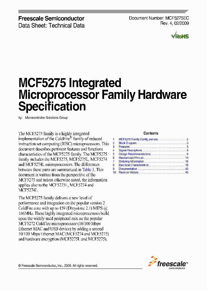 MCF5274LCVM166_7451045.PDF Datasheet